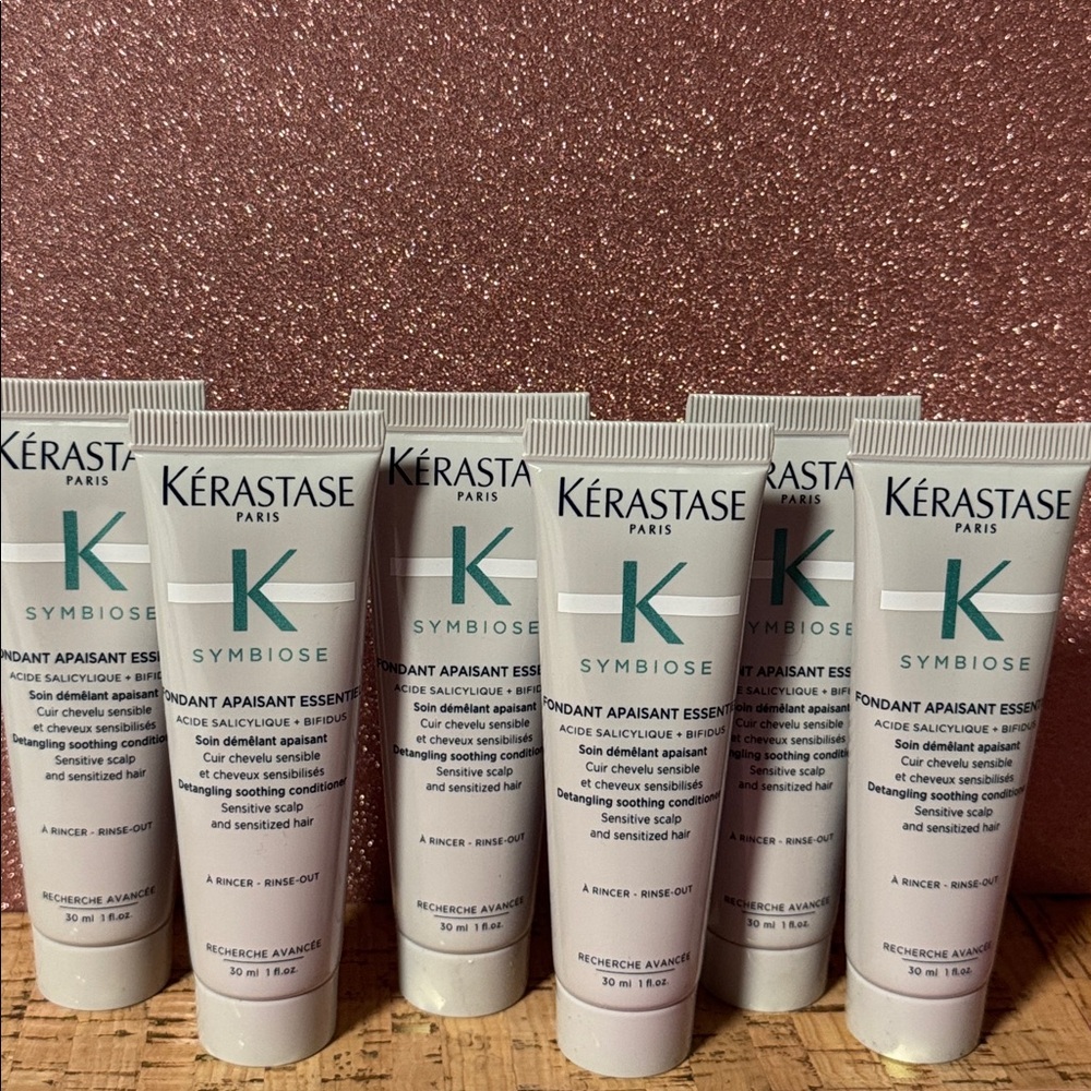 Kerastase Symbiose Fondant Apaisant Essentiel 1oz/30ml TRAVEL size SET OF 6 NEW.
